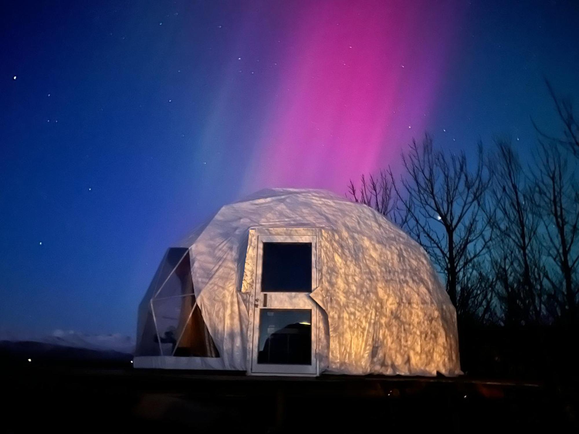 Aurora Dome - South Coast Iceland Hvolsvollur Exterior photo